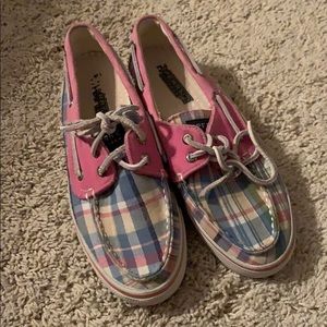 Sperry topsiders.
